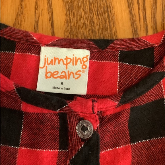 Girls Size 5 Jumping 
Beans Ruffle-long Sleeve
Dress - Picture 6 of 8